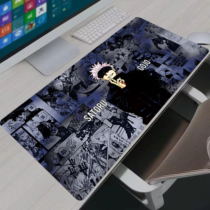 Gaming Keyboard And Mouse Pad - Mouse Pad Cool Anime Jujutsu Kaisen