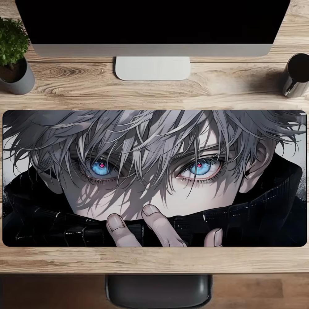 Gaming Keyboard Mouse Set - Gojo Satoru Mouse Pad Large Set