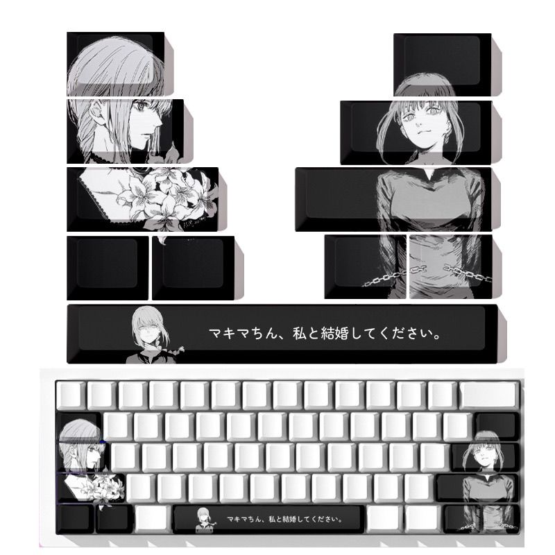 Chainsaw Man Makima Theme Anim - Gaming Keyboard Ergo recension och pris