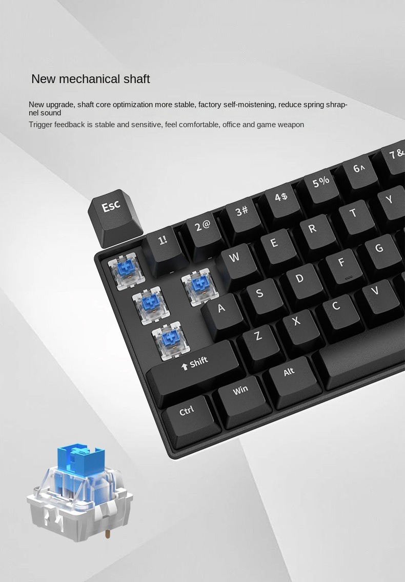 Gaming Keyboard White Mechanic - Gaming Keyboard And Mouse For Xbox recension och pris