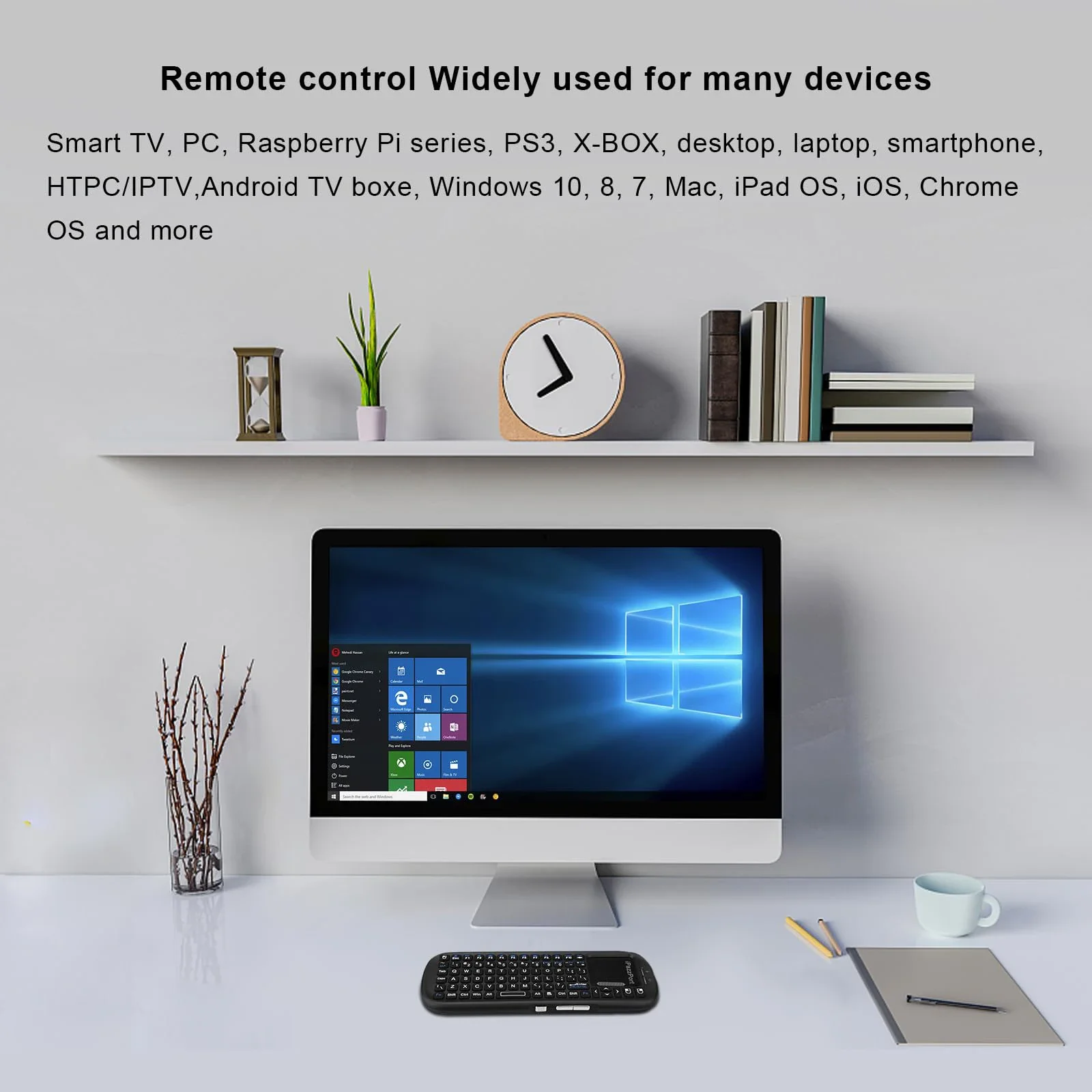 IPazzPort Mini Bluetooth & 2.4 - Gaming Keyboard And Mouse Wireless recension och pris