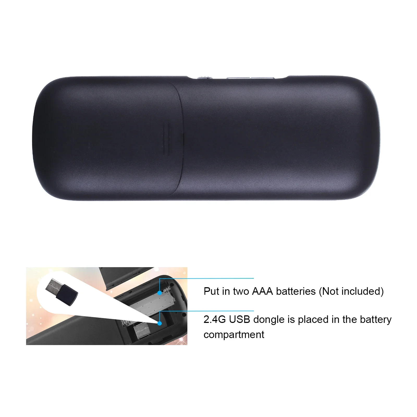 IPazzPort Mini Bluetooth & 2.4 - Gaming Keyboard And Mouse Wireless recension och pris