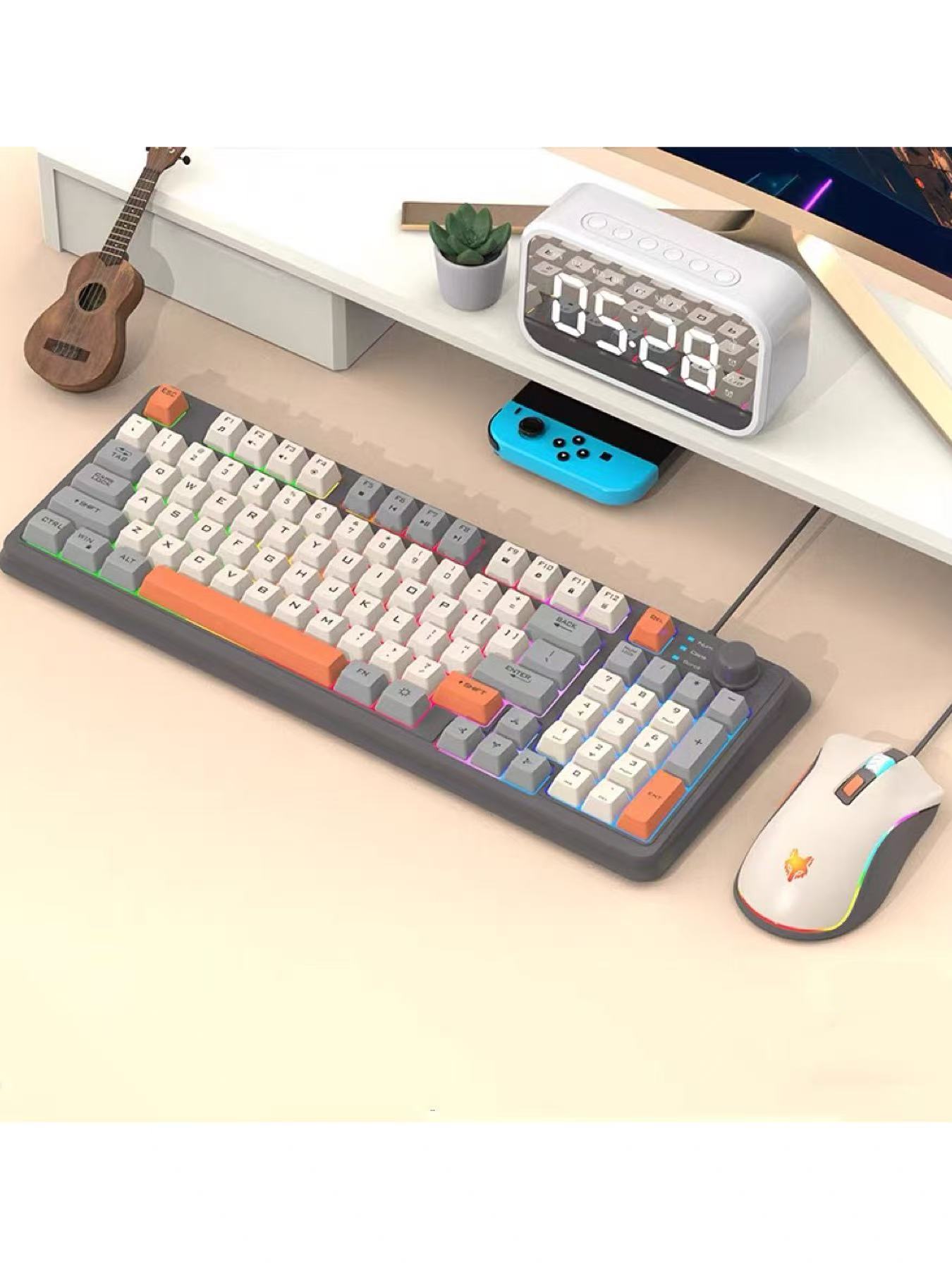 K820 USB Wired Gaming Keyboard - Gaming Keyboard Mouse Set recension och pris