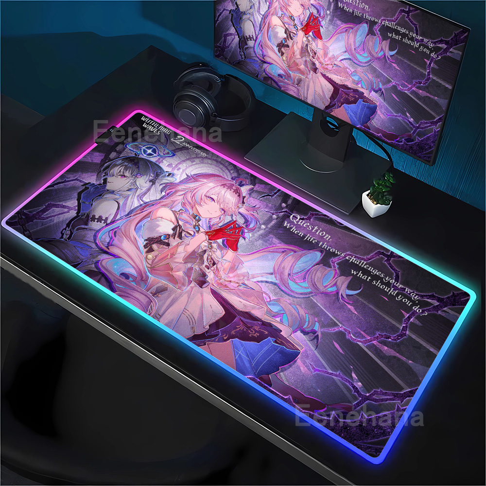 RGB Mousepad Gaming Wuthering  - Gaming Keyboard No Rgb recension och pris