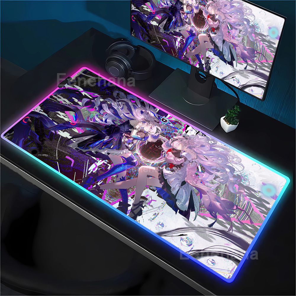 RGB Mousepad Gaming Wuthering  - Gaming Keyboard No Rgb recension och pris