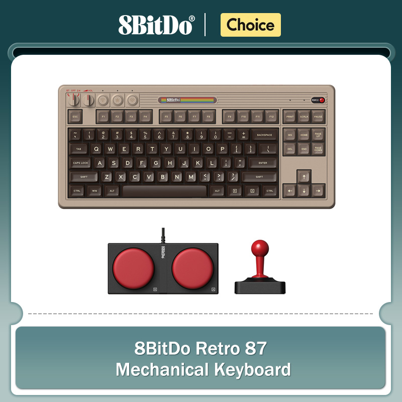 8BitDo Retro Mechanical Keyboa - Gaming Keyboard Ergo recension och pris