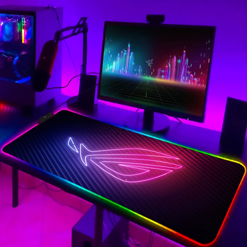 RGB Mousepad Cool ROG Mouse Pa - Gaming Keyboard No Rgb recension och pris