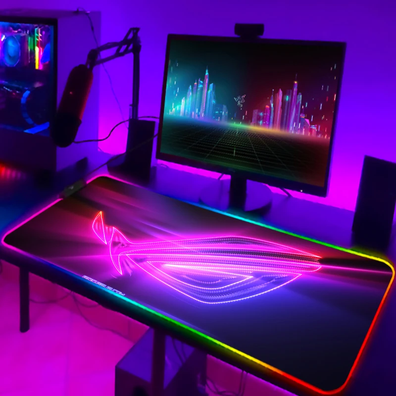 RGB Mousepad Cool ROG Mouse Pa - Gaming Keyboard No Rgb recension och pris