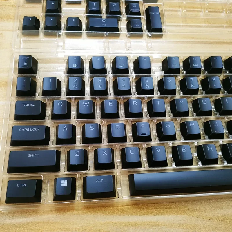 Single black Replacement keyca - Keyboard Gaming Black recension och pris