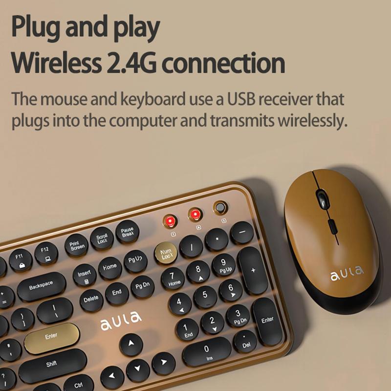 AULA AC306 Wireless Keyboard a - Gaming Keyboard And Mouse For Xbox recension och pris