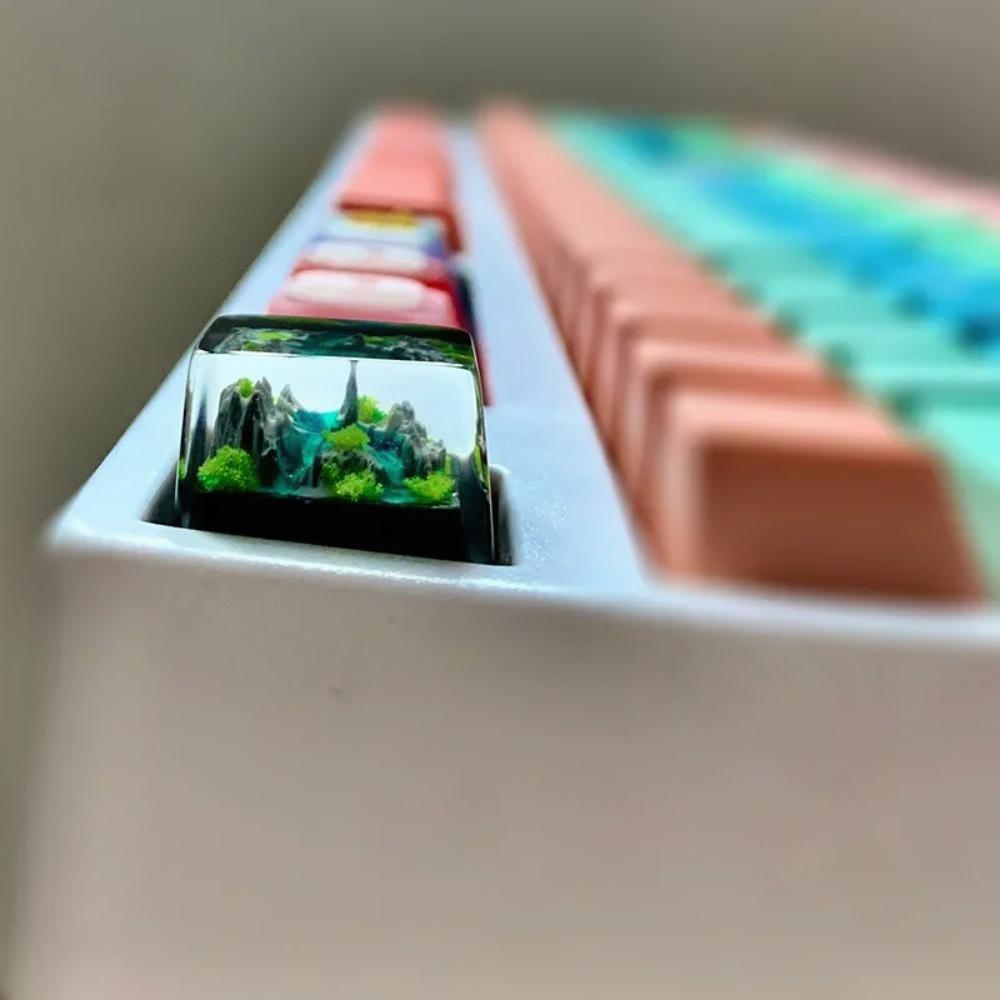 Mountain And Sea Artisan Resin - Gaming Keyboard No Rgb recension och pris