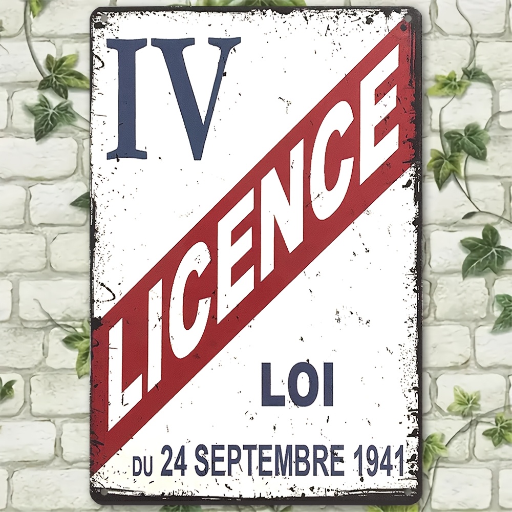 Vintage 1941 License IV Metal  - Brass Weight Plate recension och pris