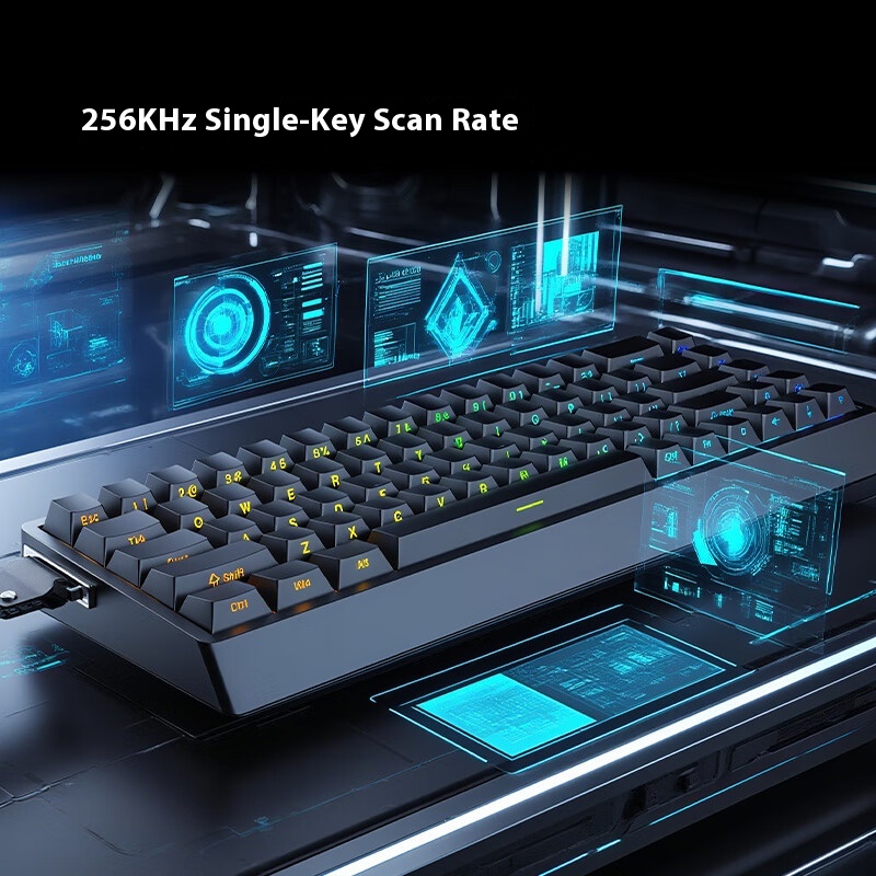 IROK ND68 Pro Gaming Mechanica - Gaming Keyboard Hall Effect Switches recension och pris
