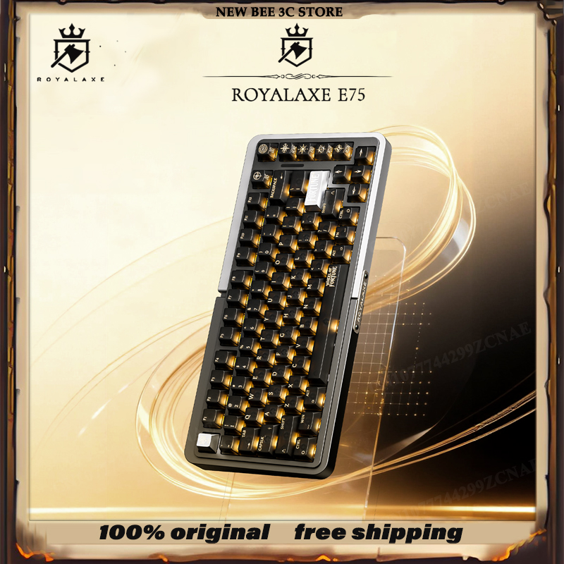 Royalaxe E75 HE Aluminum Shell - Gaming Keyboard Hall Effect Switches recension och pris