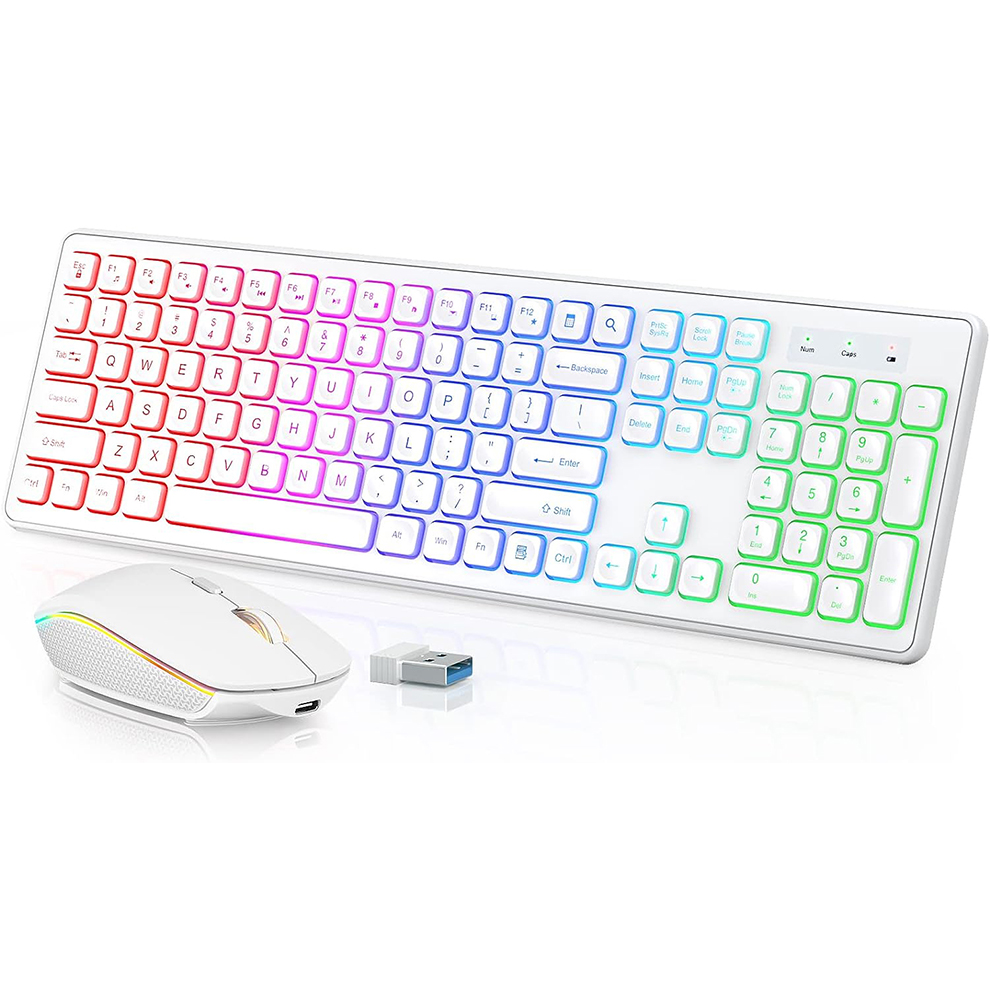 Backlit Wireless Keyboard and  - Gaming Keyboard Mouse And Headset Combo recension och pris